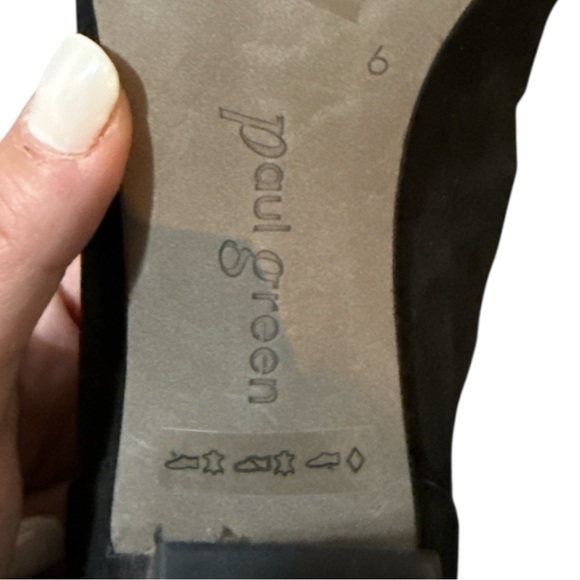 EUC - Paul Green - Jansen Lace Up Heels Black - Size 6/US 8.5 - Picture 5 of 5